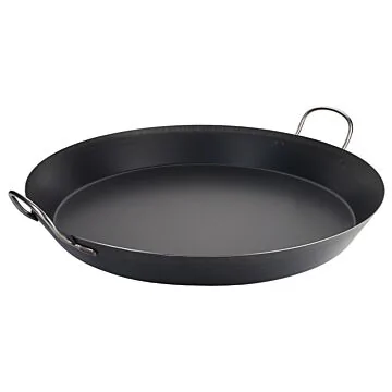 Contacto Paella-Eisenpfanne, gebläuter Stahl, 600 mm