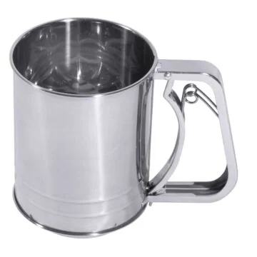 Contacto Einhand-Drücksieb, 3 Siebebenen, 0,5 l