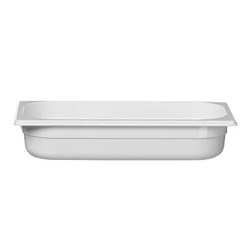 Hendi Gastronorm Behälter 1/3, GN 1/3, 2,5 L, Weiß, 325 x 176 x (H) 65 mm