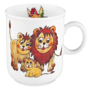 Seltmann Weiden Compact Bunte Tiere Becher mit Henkel 0,25l 