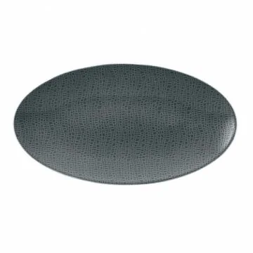 Seltmann Weiden COUP Fine Dining Fashion Coupplatte 33x18 cm M5379, anthrazit 