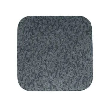 Seltmann Weiden COUP Fine Dining Fashion Coupteller flach eckig 22x22 cm M5383, anthrazit 
