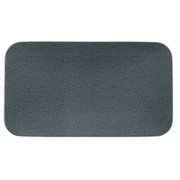 Seltmann Weiden COUP Fine Dining Fashion Coupteller flach rechteckig 35x20 cm M5385, anthrazit 