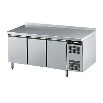 CHROMOnorm Kühltisch Tiefkühltisch 3 Türen 