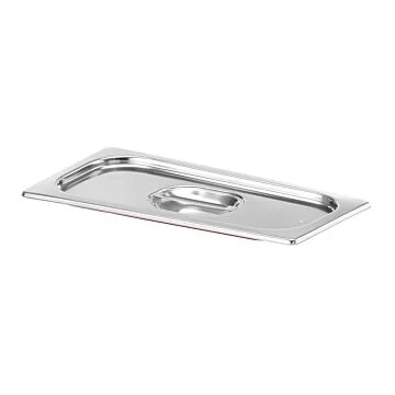 Hendi Gastronorm-Deckel mit Silikonrand, Profi Line, GN 1/3, 325 x 176 mm