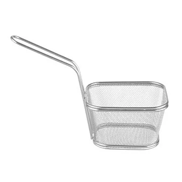 Hendi Miniatur-Frittierkörbe stapelbar, 130 x 115 x (H) 80 mm