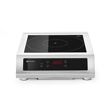 Hendi Induktionskocher Modell 3500 D XL, Profi Line, 230 V / 3,5 kW, 390 x 387 x (H) 120 mm