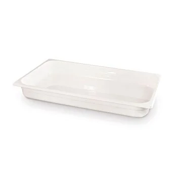 Hendi Gastronorm Behälter 1/1, GN 1/1, 9 L, Weiß, 530 x 325 x (H) 65 mm
