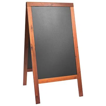 Contacto Doppeltafel groß, mahagoni