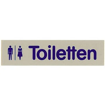 Contacto Schild, TOILETTEN