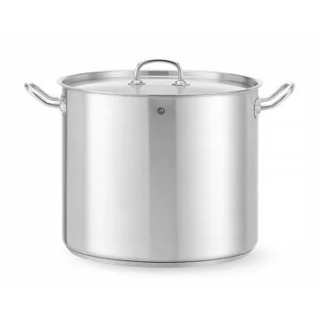 Hendi Gemüsetopf - mit Deckel, Kitchen Line, 21 L, ø 320 x (H) 270 mm