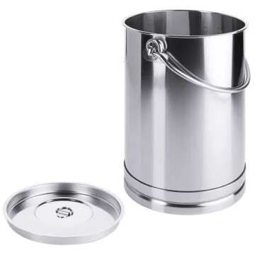 Contacto Eimer, mit Bodenreifen, 8 l
