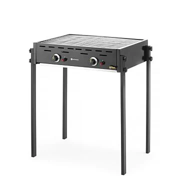 Hendi Gasgrill Roast-Master Pro Schwarz