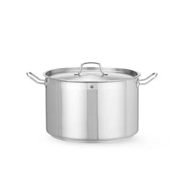 Hendi Kochtopf, mittel - mit Deckel, Profi Line, 23,5 L, ø 360 x (H) 230 mm