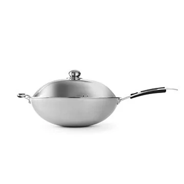 Hendi Wokpfanne, Profi Line, ø 360 x (H) 180 mm