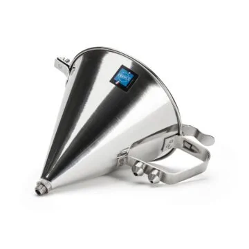 De Buyer Automa. Fondanttrichter Mit 3 Auslaufmaßen 1,9 l Ohne Stand