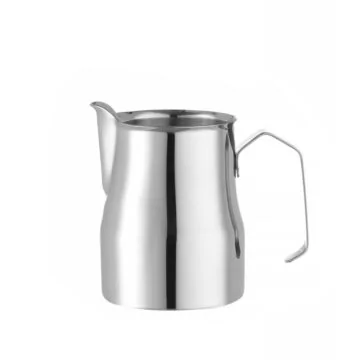 Hendi Milchkännchen mit V-förmigem Ausguss, 0,35 L, ø 65 x (H) 99 mm