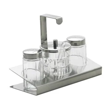 Stöckel Menagen Salz / Pfeffer / Senf Modell 402