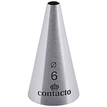 Contacto Lochtülle, Edelstahl, 6 mm