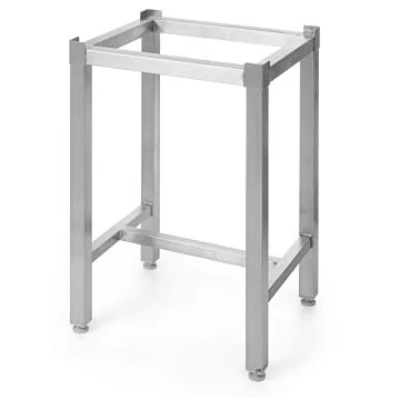 Hendi Hackblock aus Polyethylen, Untergestell, 500 x 400 x (H) 750 mm