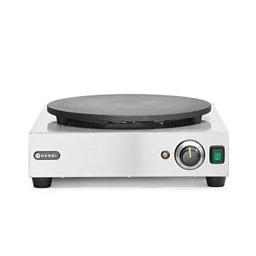 Hendi Crepesplatte, 50 / 250 ˚C, 230 V / 3 kW, 470 x 509 x (H) 161 mm