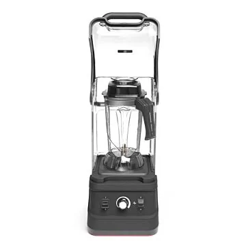 Hendi Mixer mit schalldämmender Abdeckung BPA-frei, 230 V / 1,68 kW, 252 x 258 x (H) 547 mm