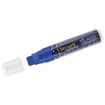 Contacto Kreidemarker breit, wetterfest, blau