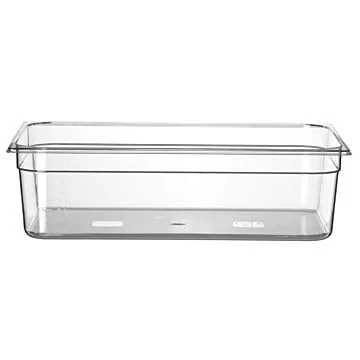 Hendi Gastronorm Behälter Polykarbonat transparent, GN 1/1, 21 L, 530 x 325 x (H) 150 mm