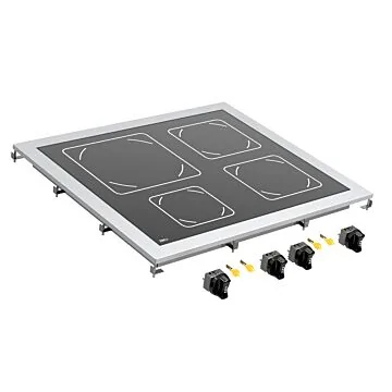 EKU Thermik Integral Einbau-Ceranfelder 4-Felder-Cerankocher D-C-600-4