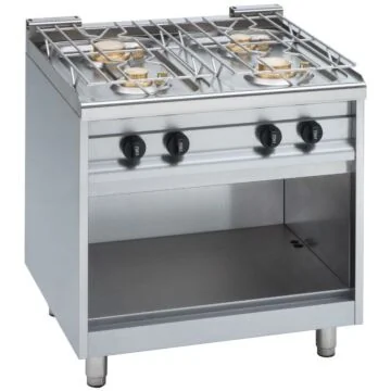 EKU Thermik 650 Gas-Herde "EmaxxBurner Kompakt" EB-650-GST-4