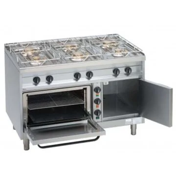 EKU Thermik 750 Gas-Herd EB-750-GEHW-6 EmaxxBurner