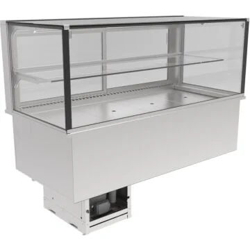 NordCap Einbaukühlvitrine GREEN GE-145-54-E R-290