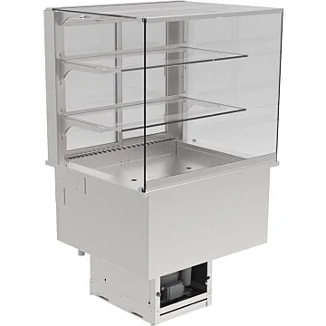 NordCap Einbaukühlvitrine GASTRO GE-80-70-E R-290