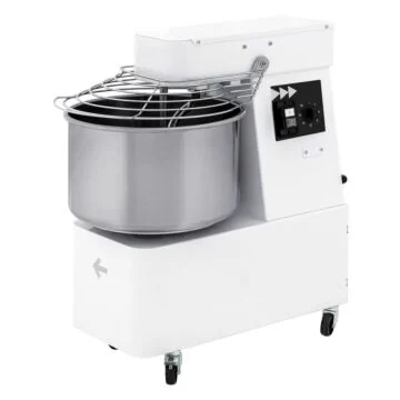 Hendi Spiralteigmaschine mit fixierter Schüssel - 10 L, 35 kg/h, 230 V / 0,37 kW, 290 x 590 x (H) 580 mm