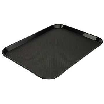 Contacto Serviertablett, Polypropylen, schwarz, 400 mm