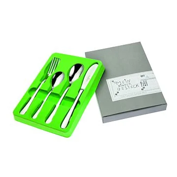 Picard und Wielpütz Kinderbesteck 6170 Set 4-teilig im Geschenkkarton