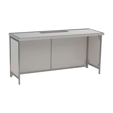 Hagola Mobile Theke - Klapptheke mit Abtropffläche