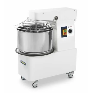 Hendi Spiralteigmaschine mit fixierter Schüssel - 10 L, 35 kg/h, 230 V / 0,37 kW, 290 x 590 x (H) 580 mm