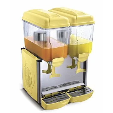 Hendi Saftspender 2 x 12 L, 24 L, 230 V / 370 W, 430 x 430 x (H) 640 mm