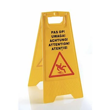 Hendi Schild Rutschgefahr, 300 x 460 x (H) 615 mm