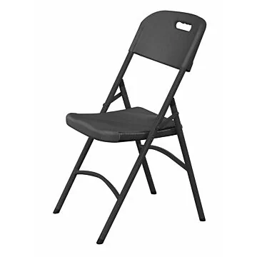 Hendi Catering Stuhl - schwarz, Max, Last 180 kg, 540x440x(H)840mm