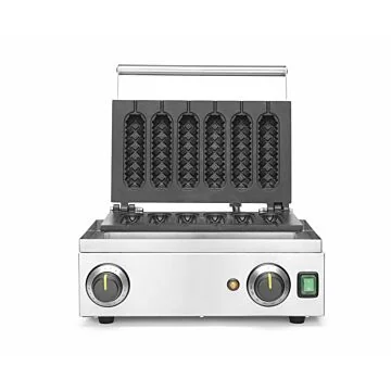 Hendi Waffeleisen 'Corn Dog', 50 / 220 ˚C, 230 V / 1,55 kW, 390 x 335 x (H) 230 mm