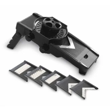 Hendi Gemüseschneider, V-Typ, Schwarz, 130 x 335 x (H) 75 mm