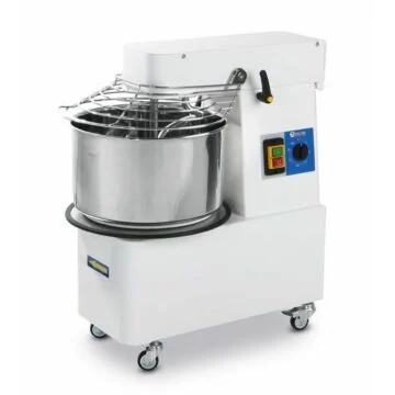 Hendi Spiralteigmaschine mit abnehmbarer Schüssel - 32 L, 88 kg/h, 32 L, 400 V / 1,1 kW, 435 x 750 x (H) 810 mm