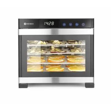 Hendi Dörrautomat Profi Line, 6 Bleche, 35 / 75 ˚C, 230 V / 0,65 kW, 340 x 450 x (H) 311 mm