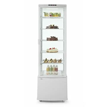 Hendi Kühlvitrine 270 Liter, weiß, 2 / 8 ˚C, 230 V / 0,29 kW, R290, 556 x 526 x (H) 1913 mm