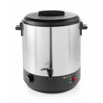 Hendi Edelstahl Heissgetränkespender, 28L, 230 V / 2500 W, 447 x 441 x (H) 485 mm