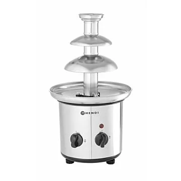 Hendi Schokoladenbrunnen mit 3 Ebenen, 230V/170W, ø210x(H)390mm