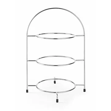 Hendi Teller-Etagere, geeignet für Teller bis max, Ø 275 mm, 290 x 290 x (H) 440 mm
