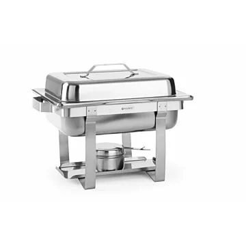 Hendi Chafing Dish Gastronorm 1/2, Kitchen Line, 4,5 L, 385 x 295 x (H) 310 mm
